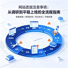 成都建站-网站改版注意事项：从调研到平稳上线的全流程指南