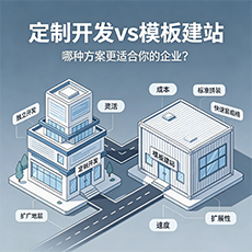 双流建站-定制开发vs模板建站：哪种方案更适合你的企业？