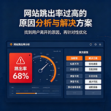 成都建站-网站跳出率过高的原因分析与解决方案