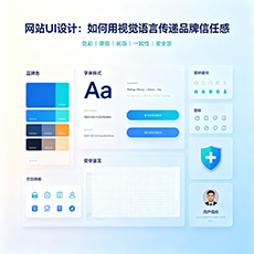 成都建站-网站UI设计：如何用视觉语言传递品牌信任感