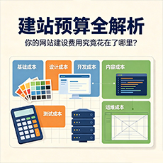 成都建站-建站预算全解析：你的网站建设费用究竟花在了哪里？