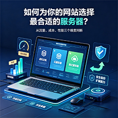 成都建站-如何为你的网站选择最合适的服务器？